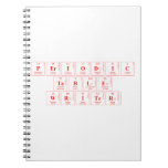 Periodic Table Writer  Notitieboekjes Notitieboek