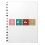 Porosh  Notitieboekjes Notitieboek