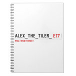 alex_the_tiler_  Notitieboekjes Notitieboek