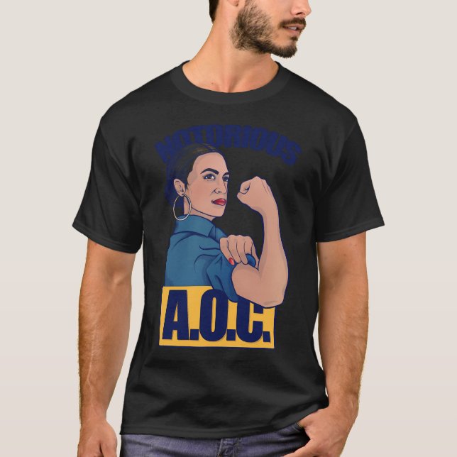 Notorious Aoc Alexandria Ocasio T-Shirt (Front)
