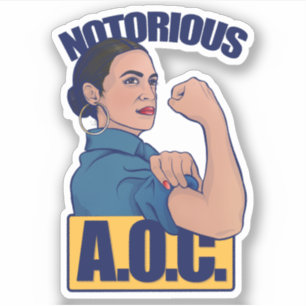 Notorious AOC Sticker