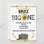 Notorious Big One Hip Hop 1st Birthday Invitation