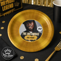 Notorious Hip Hop Gold Record Custom Photo B-day