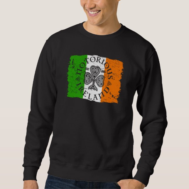 Notorious Ireland Erie MMA Sweatshirt (Front)