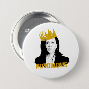 Notorious Kamala Harris Button