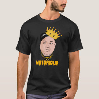 NOTORIOUS KIM JONG UN -- Gold - T-Shirt