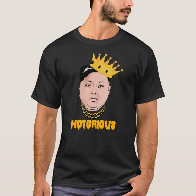 NOTORIOUS KIM JONG UN -- Gold - T-Shirt (Front)
