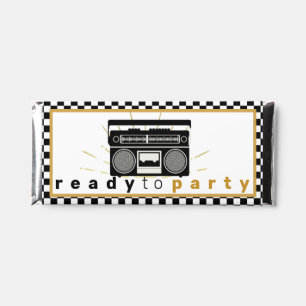 Notorious ONE Retro Hip Hop 1st Birthday Photo Hershey Bar Favors