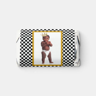 Notorious One Retro Hip Hop 1st Birthday Photo Hershey's Miniatures