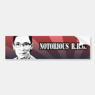 Notorious R.B.G. Bumper Sticker
