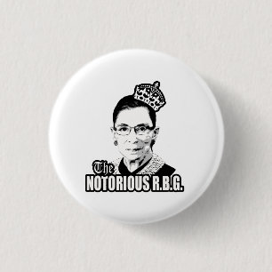Notorious R.B.G. Button