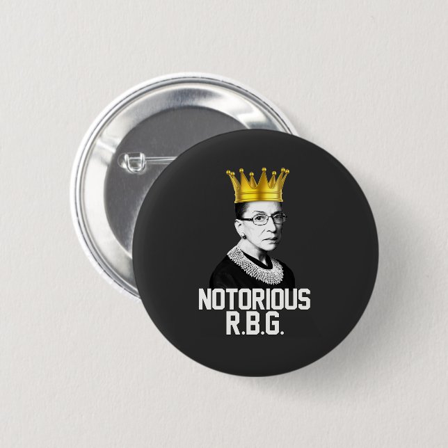 NOTORIOUS R.B.G. BUTTON (Front & Back)
