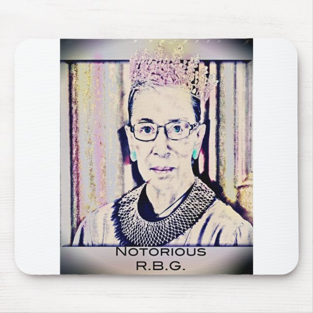 Notorious R.B.G. Mouse Pad (Front)