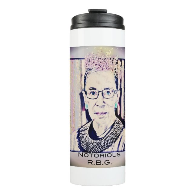Notorious R.B.G. Thermal Tumbler (Front)