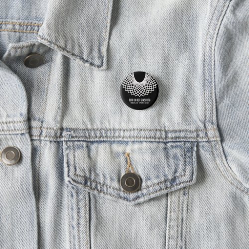 Notorious RBG Collar Memorial Button