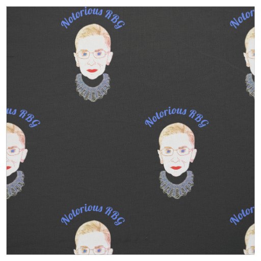 Notorious RBG Fabric