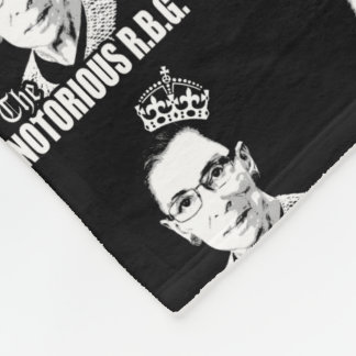 Notorious RBG Fleece Blanket