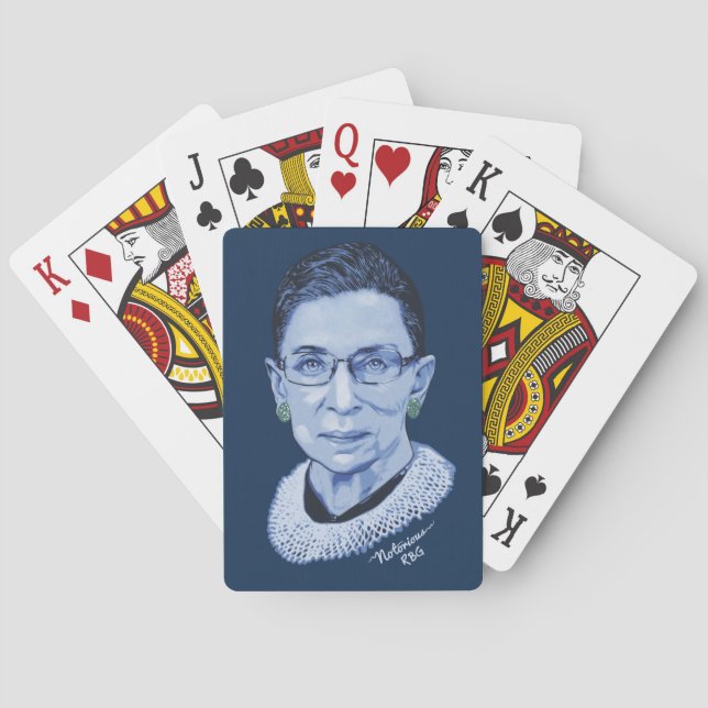 Notorious RBG II Poker Cards (Back)