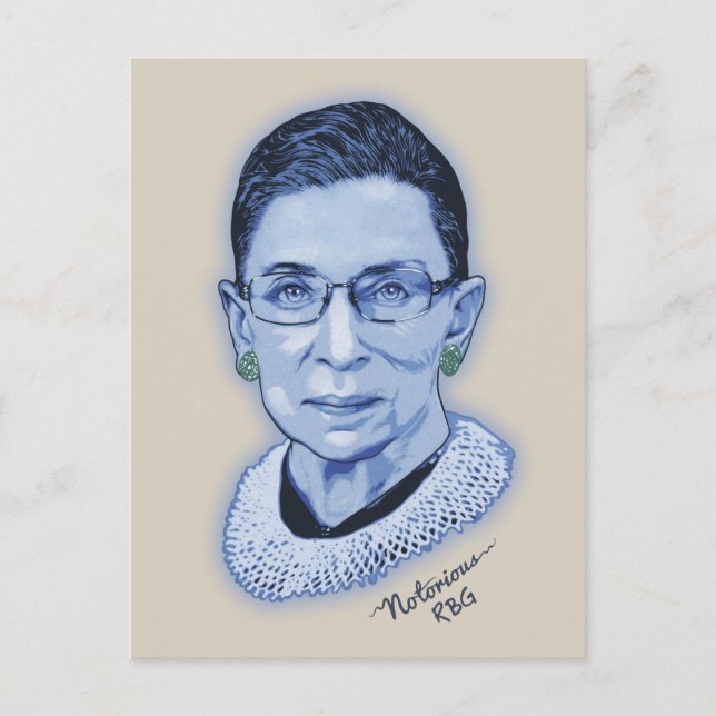 Notorious RBG II Postcard (Front)