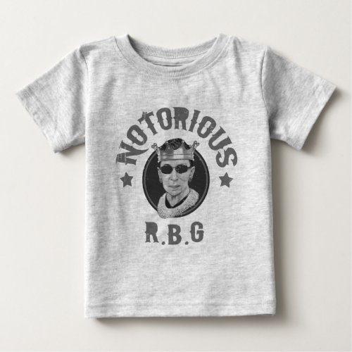Notorious RBG III _bw Baby T_Shirt