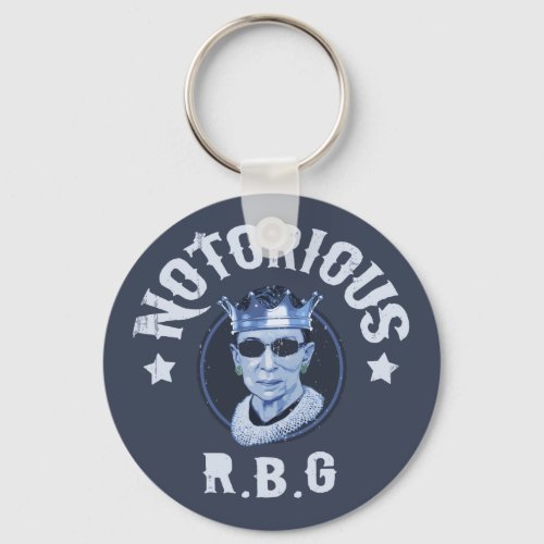 Notorious RBG III Keychain