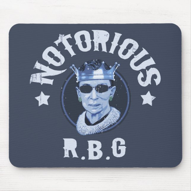 Notorious RBG III Mouse Pad (Front)