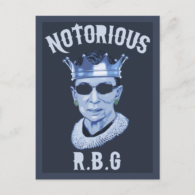 Notorious RBG III Postcard (Front)