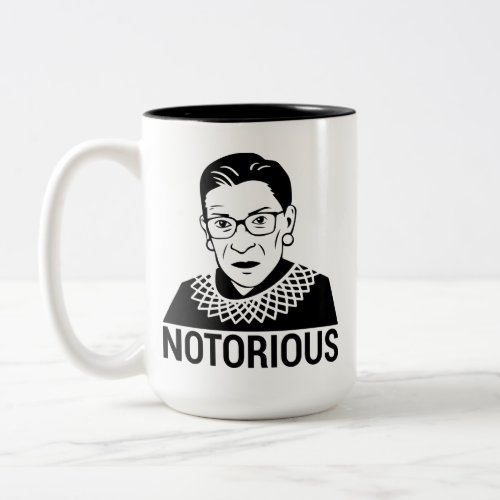 Notorious Rbg meaning Notorious Rbg Two_Tone Coffee Mug