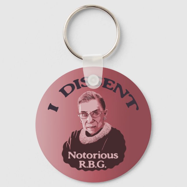 Notorious RBG -p Keychain (Front)