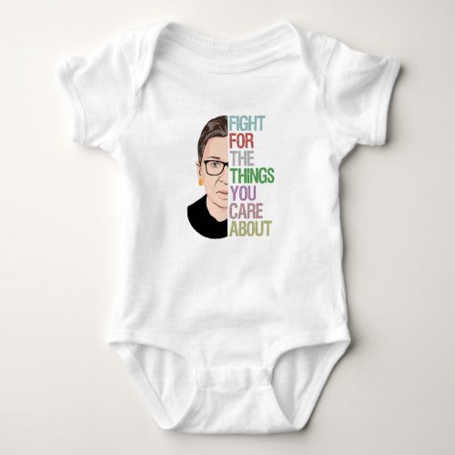 Notorious RBG Ruth Bader Ginsburg Baby Bodysuit