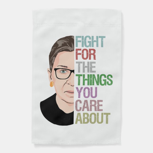 Notorious RBG Ruth Bader Ginsburg Garden Flag