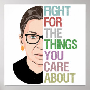 Notorious RBG Ruth Bader Ginsburg Poster
