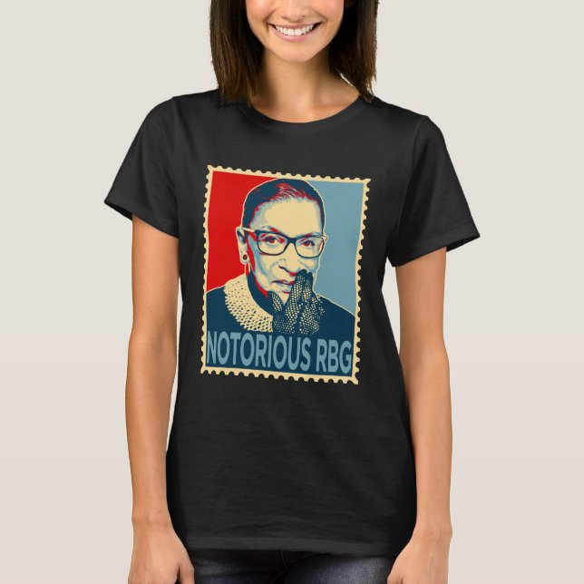 Notorious RBG Ruth Bader Ginsburg T-Shirt (Front)