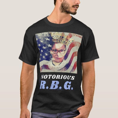 Notorious RGB Ruth Bader Ginsburg Feminist Politic T_Shirt