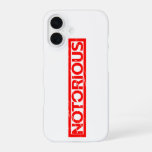 Notorious Stamp iPhone 16 Case