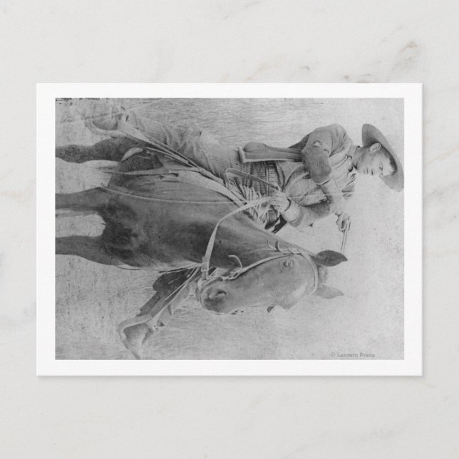 Notorious Train Robber Will "Dixon" Roberts Postcard (Front)