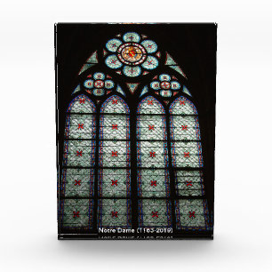 Notre Dame (1163-2019) Acrylic Award