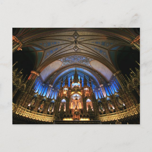 Notre-Dame Basilica Postcard (Front)