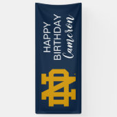 Notre Dame | Birthday Banner | Zazzle