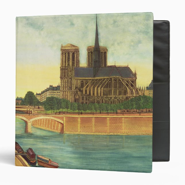 Notre-Dame  c.1933 3 Ring Binder (Front/Inside)