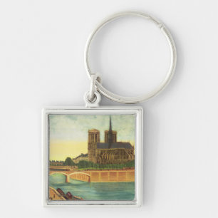 Notre-Dame c.1933 Keychain