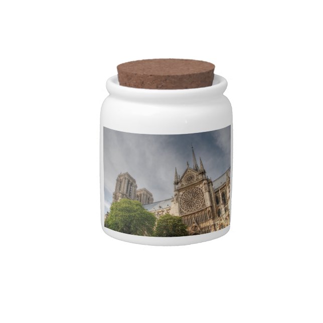 Notre Dame Candy Jar (Front)