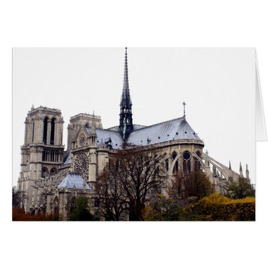 Notre Dame Cathedral Cards (Front Horizontal)