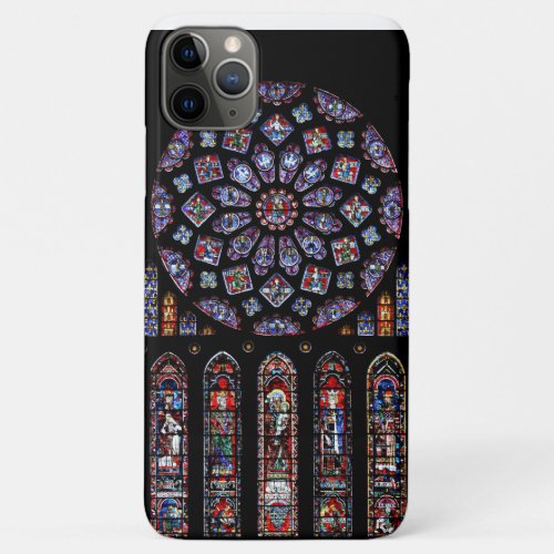 Notre Dame Cathedral North Rose Window Photo iPhone 11 Pro Max Case