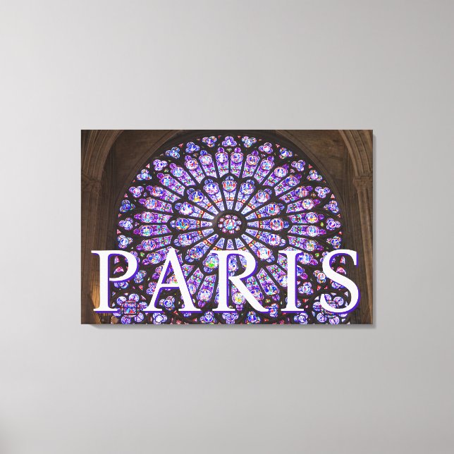 Notre Dame Cathedral | Paris, France Canvas Print (Front)