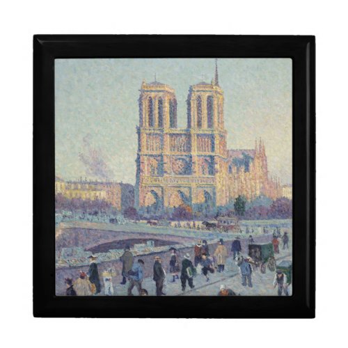 Notre Dame Cathedral Paris France Classic Painting Gift Box