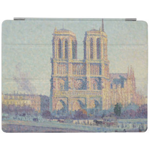 Notre Dame Cathedral Paris France Classic Painting iPad Smart Cover
