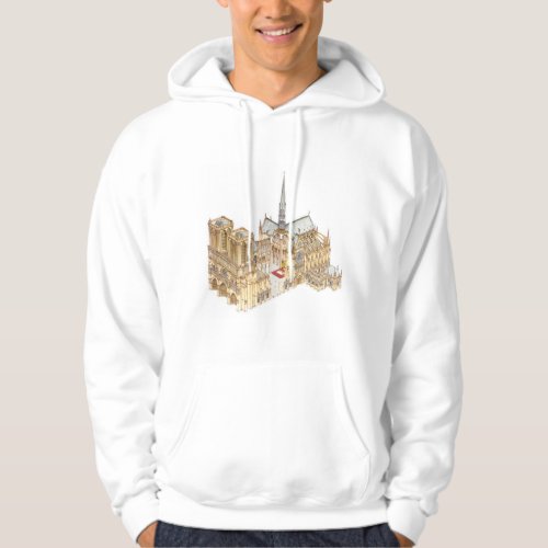 Notre_Dame Cathedral Paris France Hoodie