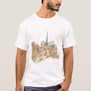 Notre-Dame Cathedral. Paris France T-Shirt