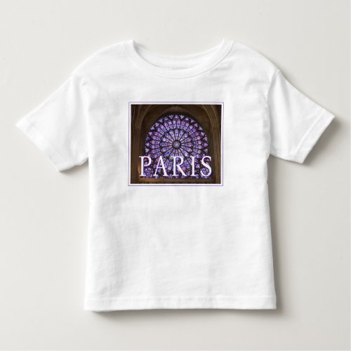 Notre Dame Cathedral  Paris France Toddler T_shirt